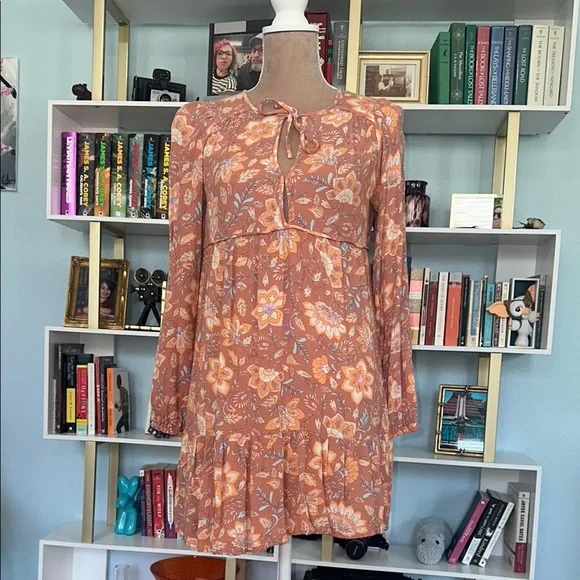 Billabong Orange Scoop Sundress - Picture 2 of 7